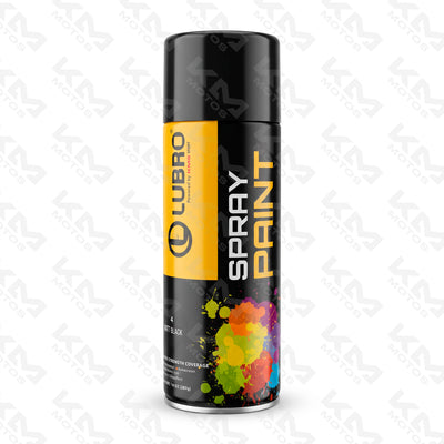 PINTURA EN SPRAY NEGRO MATE LUBRO