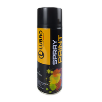 PINTURA EN SPRAY NEGRO MATE LUBRO