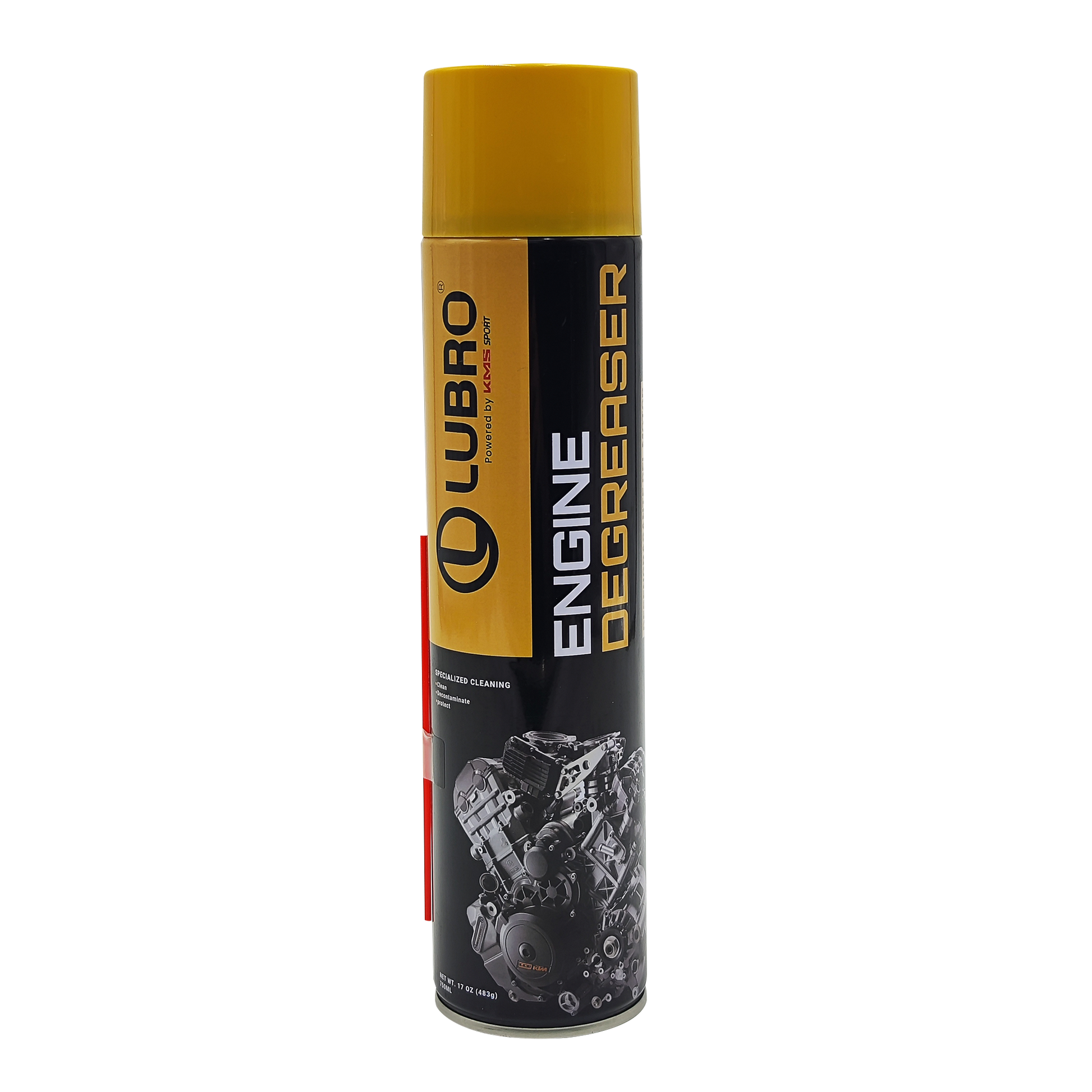 DESENGRASANTE DE MOTOR 750ML LUBRO KMS - KMMOTOSHN