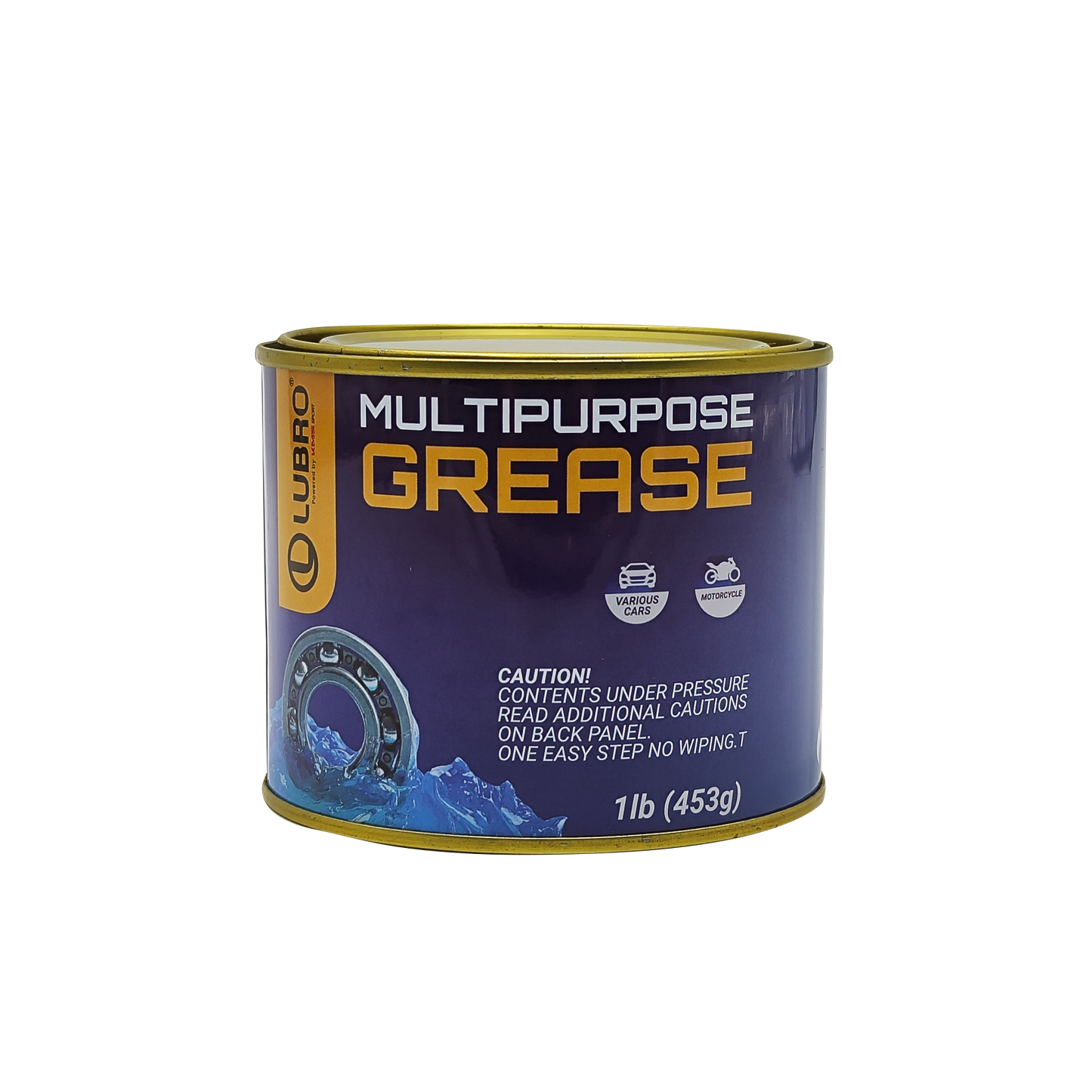 GRASA EN PANA MULTIUSOS 1LB #2 LUBRO KMS
