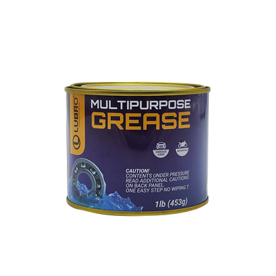 GRASA EN PANA MULTIUSOS 1LB #2 LUBRO