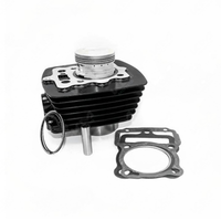 KIT DE CILINDRO CG150/FT150/KB150/RAIDER150/TYPAN + PISTON ALTO NEGRO (CAJA METAL) KMS
