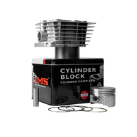 KIT DE CILINDRO CG200-67 198 VARILLA GRIS KMS