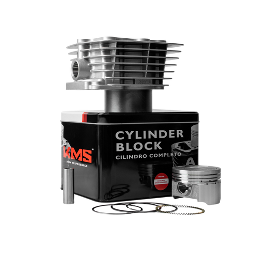 KIT DE CILINDRO (CAJA METAL) GRIS CG200-67 198 VARILLA KMS - KMMOTOSHN
