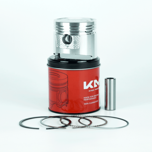 KIT DE PISTON(CAJA METAL) CG150 ALTO KMS