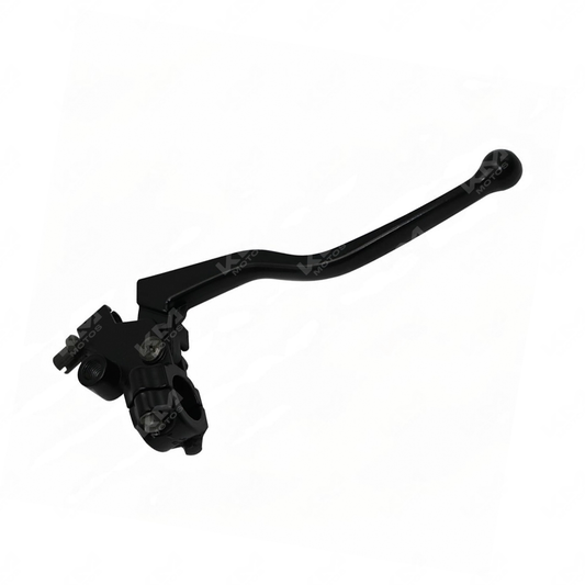 Manecilla de clutch y soporte para KMS HJ125-7, componentes de motocicleta KM Motos en color negro con detalles metálicos.