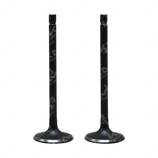 Válvulas de Admision y Escape CG150/DM150/RT180/FT150/KB150/ZX150L/150Z/150SZ 5MM Kms