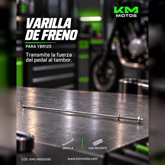 VARILLAS DE FRENO YBR125 — KMS-HND0090 | KM Motos