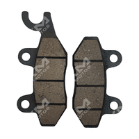 PASTILLAS DE FRENO TX200 TRAS/NAGA/HJ150-9/RTR180/DM200/CR1/CR5/150Z KMS