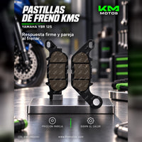 PASTILLA YBR 125 G TT KMS