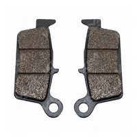 PASTILLA DE FRENO DRZ400/FALCON400/GXT250R/ZX250R TRASERA (ANGOSTA) KMS