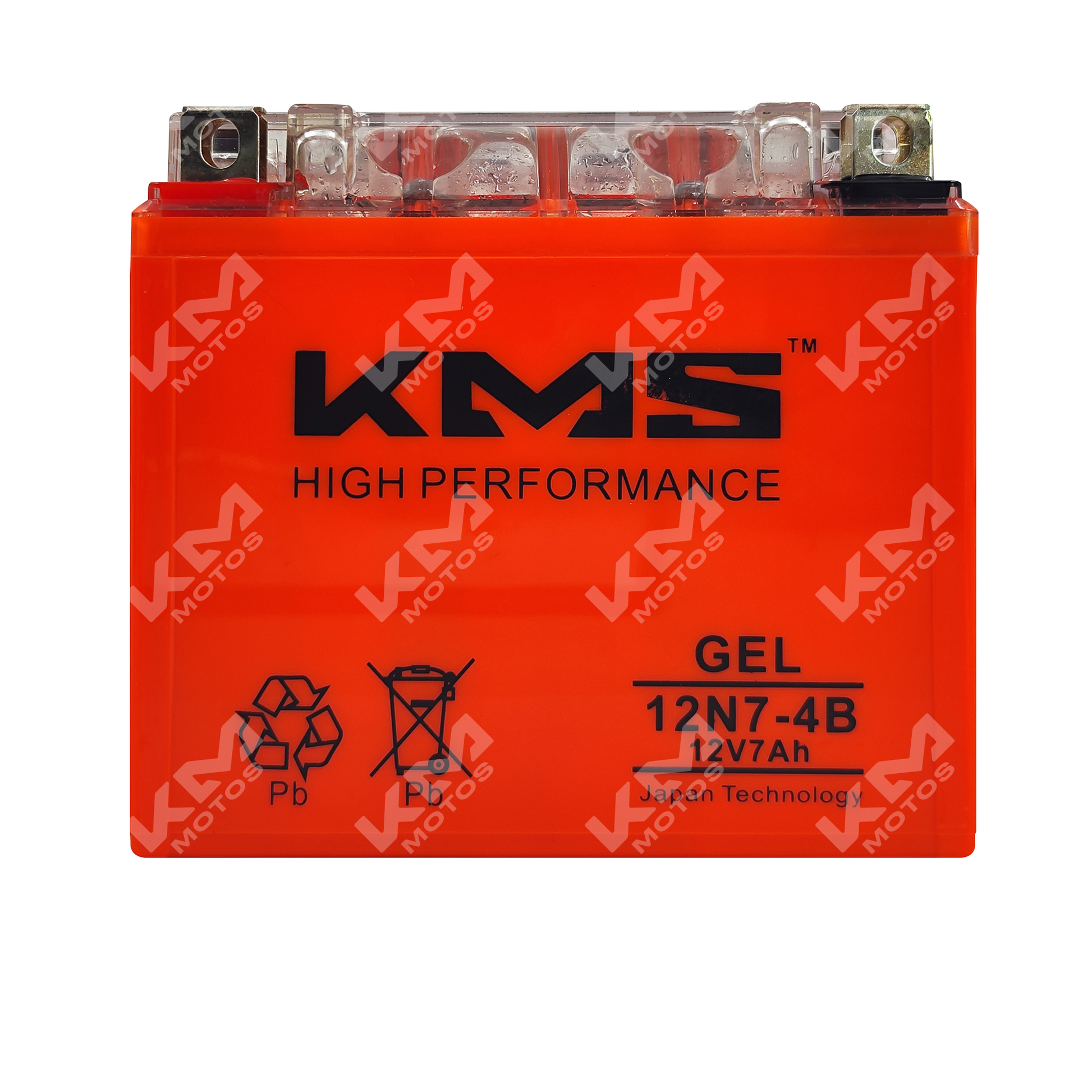 BATERIA DE GEL 12N7-4B KMS - KMMOTOSHN