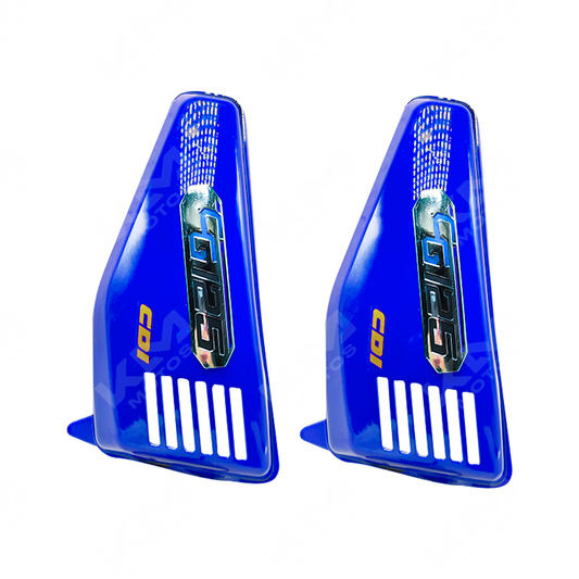 TAPADERA LATERAL CG125/FT125 AZUL KMS - KMMOTOSHN