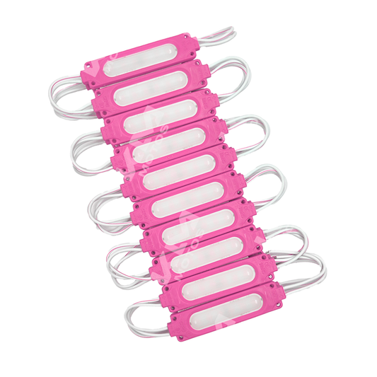 Modulos de gel rosa de un punto de la marca KMS, con textura y acabado brillante, para peinados creativos.