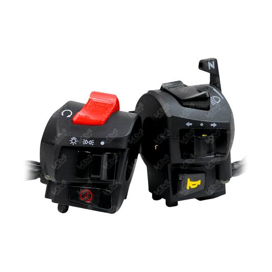 MANDOS XY150IV/FT150/RT180/COBRA125 SET RH/LH KMS - KMMOTOSHN