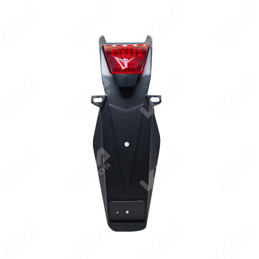 PORTA PLACA SUPERMOTO + STOP KMS