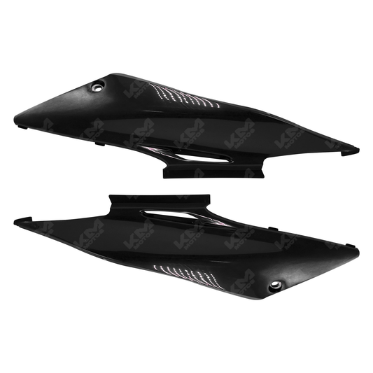 TAPADERAS LATERALES XM200Z NEGRO - KMMOTOSHN