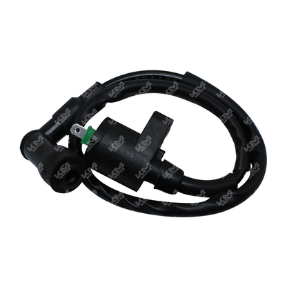 Bobina de alta 2 líneas para motos KM Motos, compatible con HJ125, GSR-4, KMF250R, GXT250R, GY6-125 y GY6-150