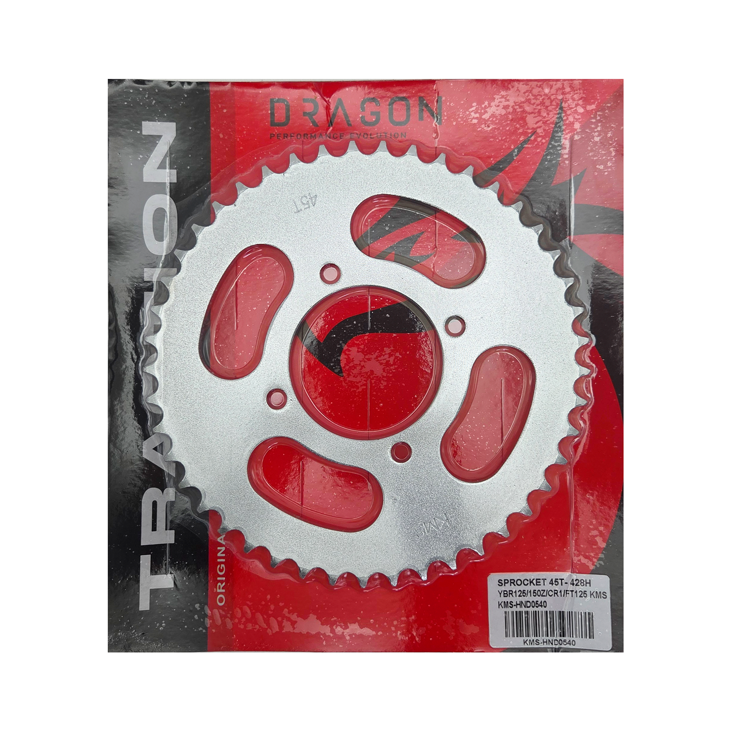 CATARINA 45T/428H YBR125/150Z/CR1/FT125 KMS