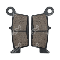 PASTILLA DE FRENO DRZ400/FALCON400/GXT250R/ZX250R TRASERA (ANGOSTA) KMS