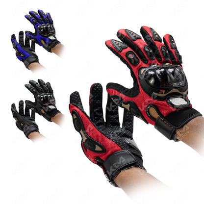 GUANTES LARGOS + PROTECCION PROBIKERS KMS
