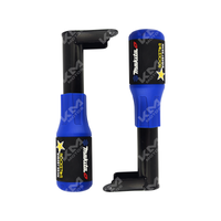 DEFENSA DE MOTOR SLIDER 2 PIEZAS UNIVERSAL COLOR AZUL KMS