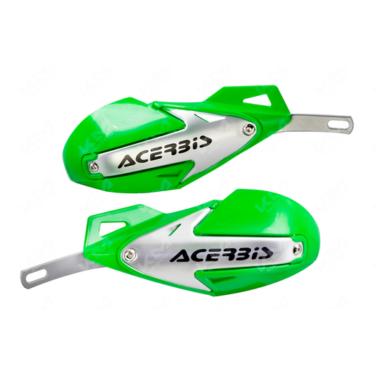 PROTECTOR DE PUÑOS DE METAL ACERBIS (VERDE) KMS