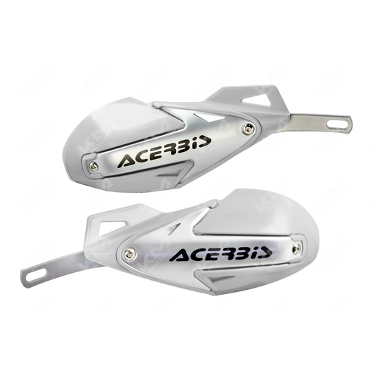 PROTECTOR DE PUÑOS DE METAL ACERBIS (BLANCO) KMS