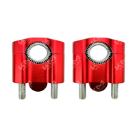 ANCLAS DE TIMON DE LUJO COLOR ROJO KMS