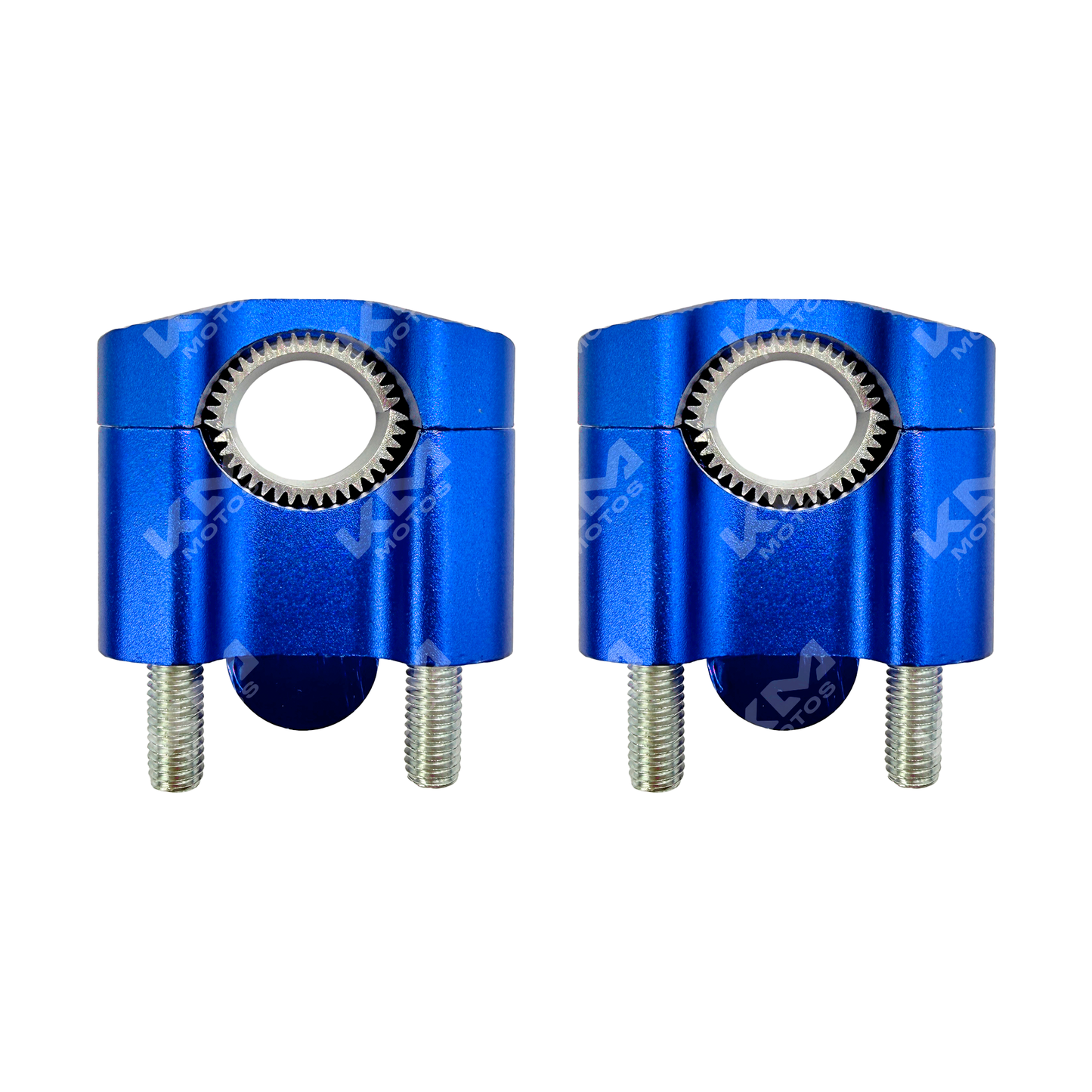 Anclas de timón de lujo en color azul de la marca KMS, accesorios náuticos de alta calidad para barcos.