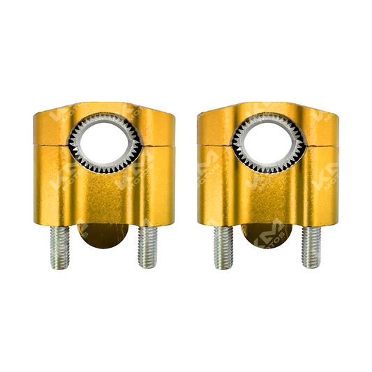 Anclas de timón de lujo color dorado KMS, con acabado brillante y detalles elegantes para barcos y yates.