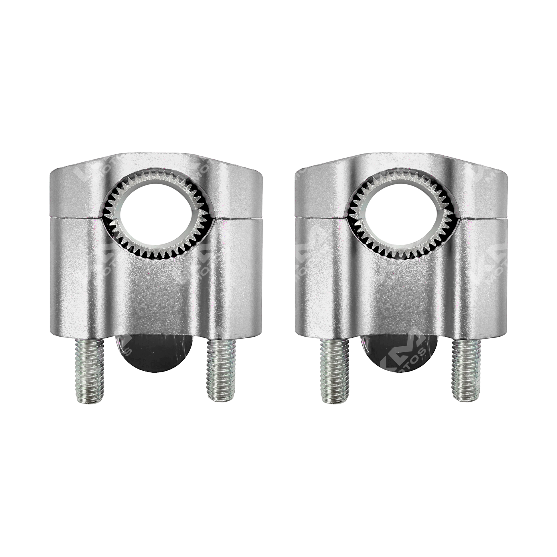 Anclas de timón de lujo KMS en color gris, con diseño elegante y detalles resistentes para navegación.
