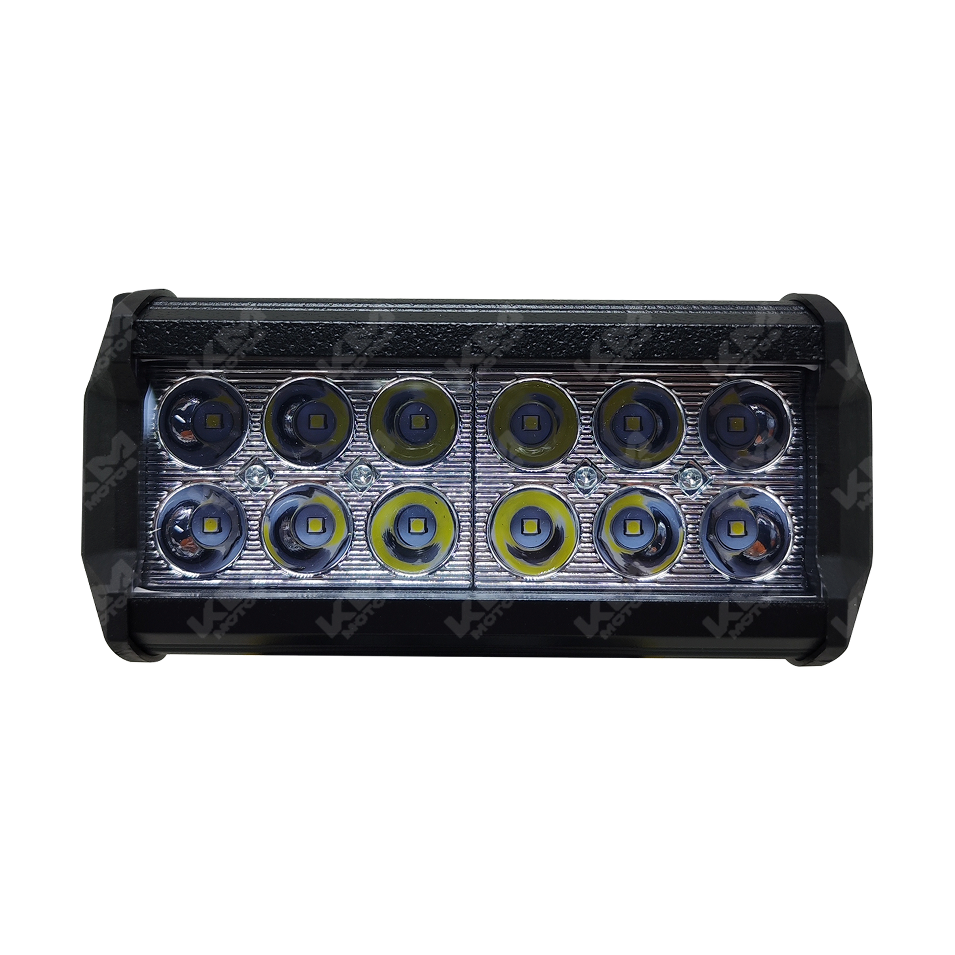 LUZ LED BARRA METAL 12P + FLASH KMS