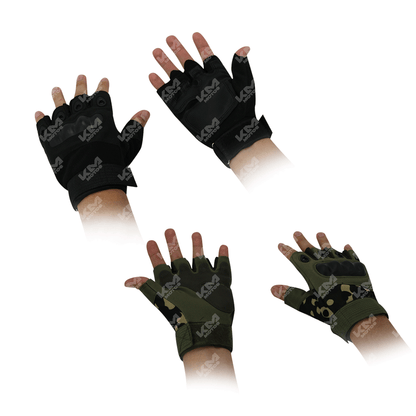 GUANTES CORTOS TACTICOS KMS