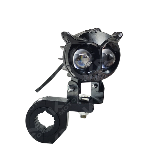 LUZ LED 2P BUHO BICOLOR + FLASH (ALTO ALCANCE) + BASE TIMON KMS