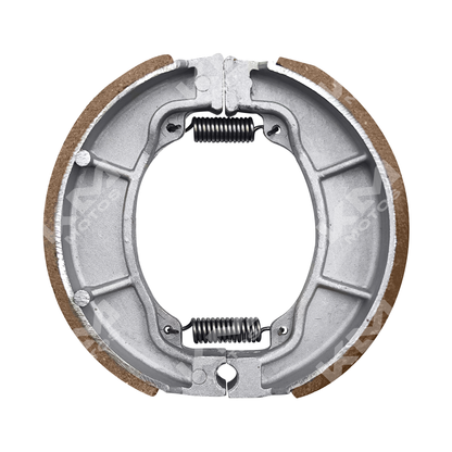 Zapatas de freno KM Motos para modelos 250Z, 150Z, 150SZ, 125Z y ZX200L, componentes de freno confiables y duraderos.