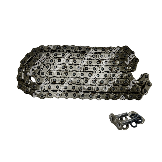 CADENA 520H-120L GRIS + O-RING REFORZADA KMS