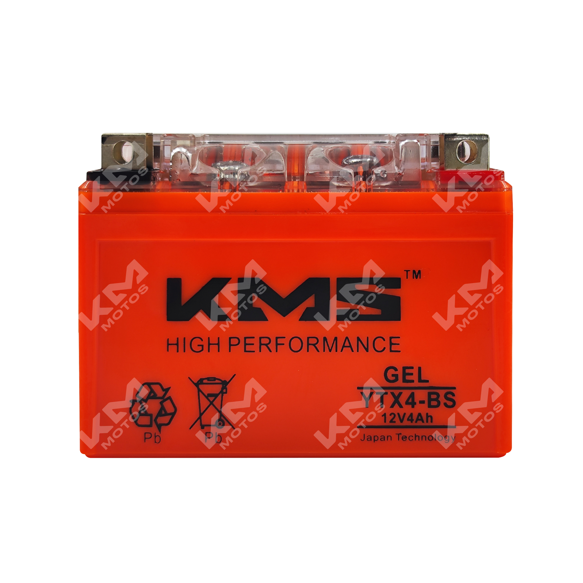 BATERIA YTX4-BS GEL KMS - KMMOTOSHN