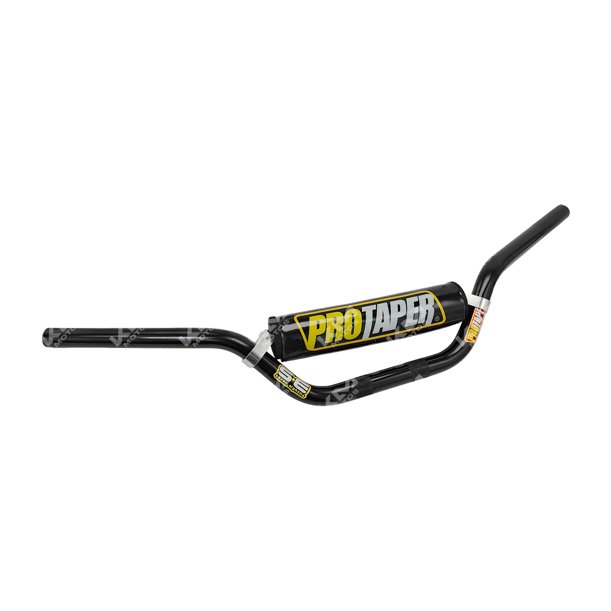 Timon ProTaper negro de KMS con esponja de repuesto para bicicletas, duradero y cómodo para conducción.