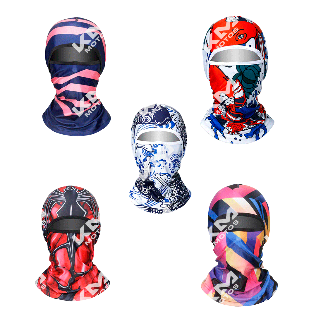 Pasamontañas con diseño de KMS, accesorios de invierno para protección contra el frío y estilo.