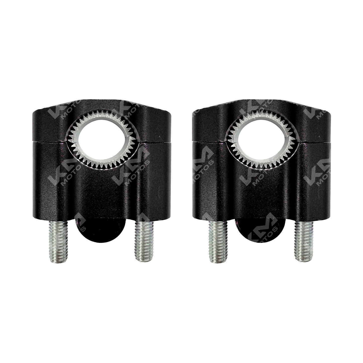 Anclas de timón de lujo en color negro de marca KMS, accesorios elegantes para barcos y yates.