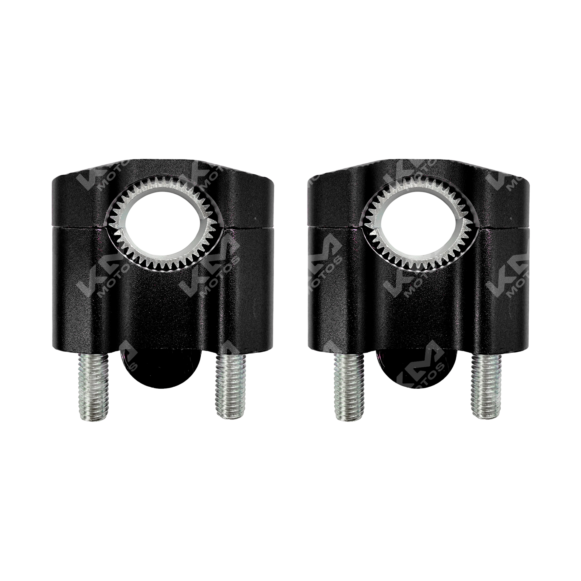 Anclas de timón de lujo en color negro de marca KMS, accesorios elegantes para barcos y yates.
