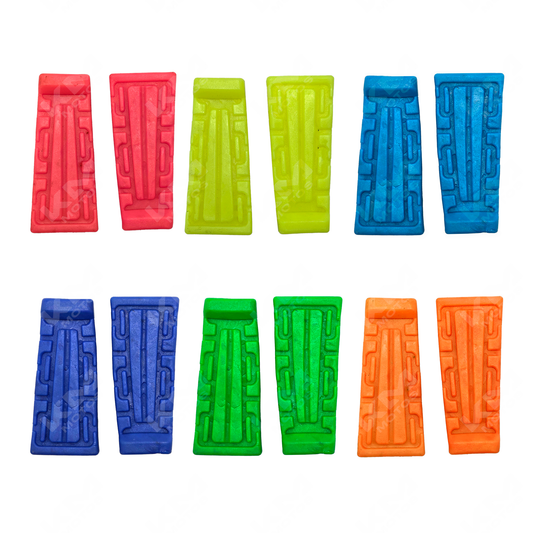 HULE DE ESTRIBO DE YBR125 COLORES KMS