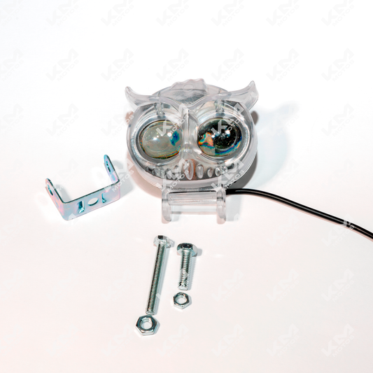 LUZ LED BUHO TRANSPARENTE KMS