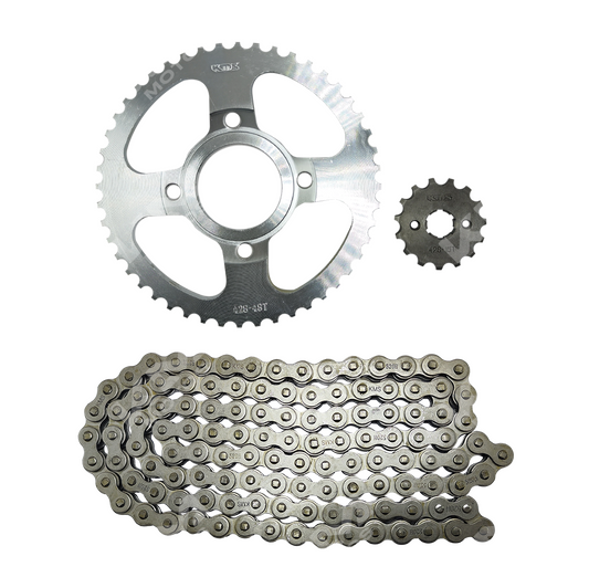 KIT DE TRACCION 48T/15T -428H FT150/XM200Z/GYA DE BUJES KMS