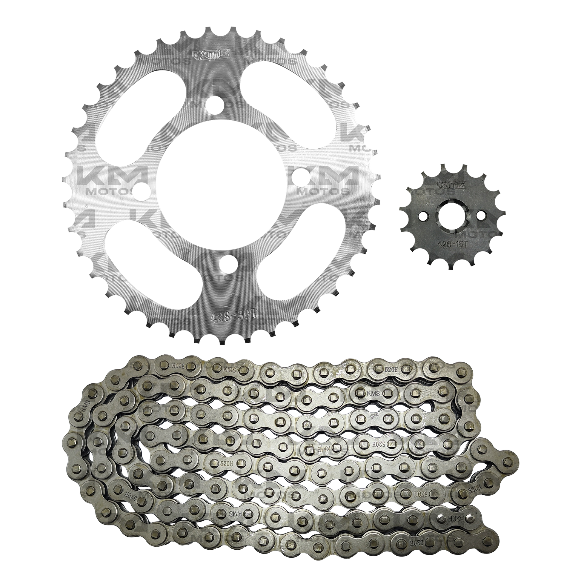 KIT DE TRACCION 39T/15T -428H YBR125 KMS