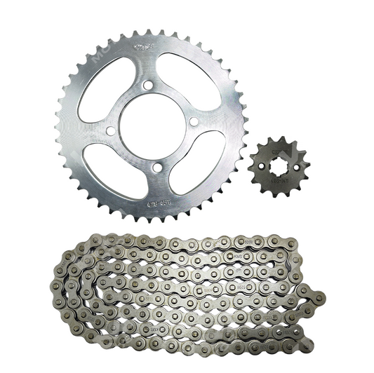Kit de tracción universal para YBR125, ETWQ125 y Roadster, con engranajes de 45T y 14T, para arrastre y tracción.