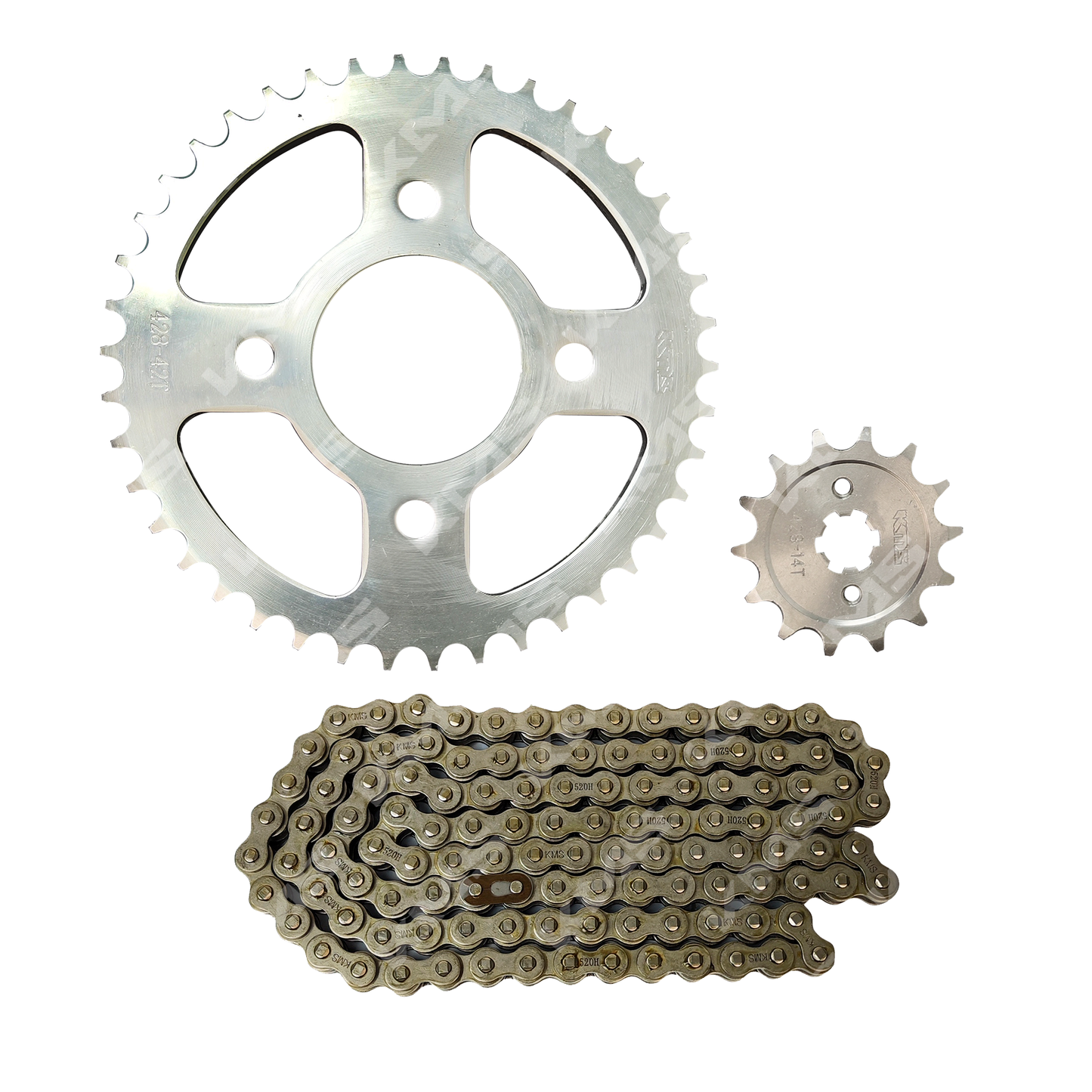 KIT DE TRACCION PULSAR 135 42T-14T/428H-132L KMS