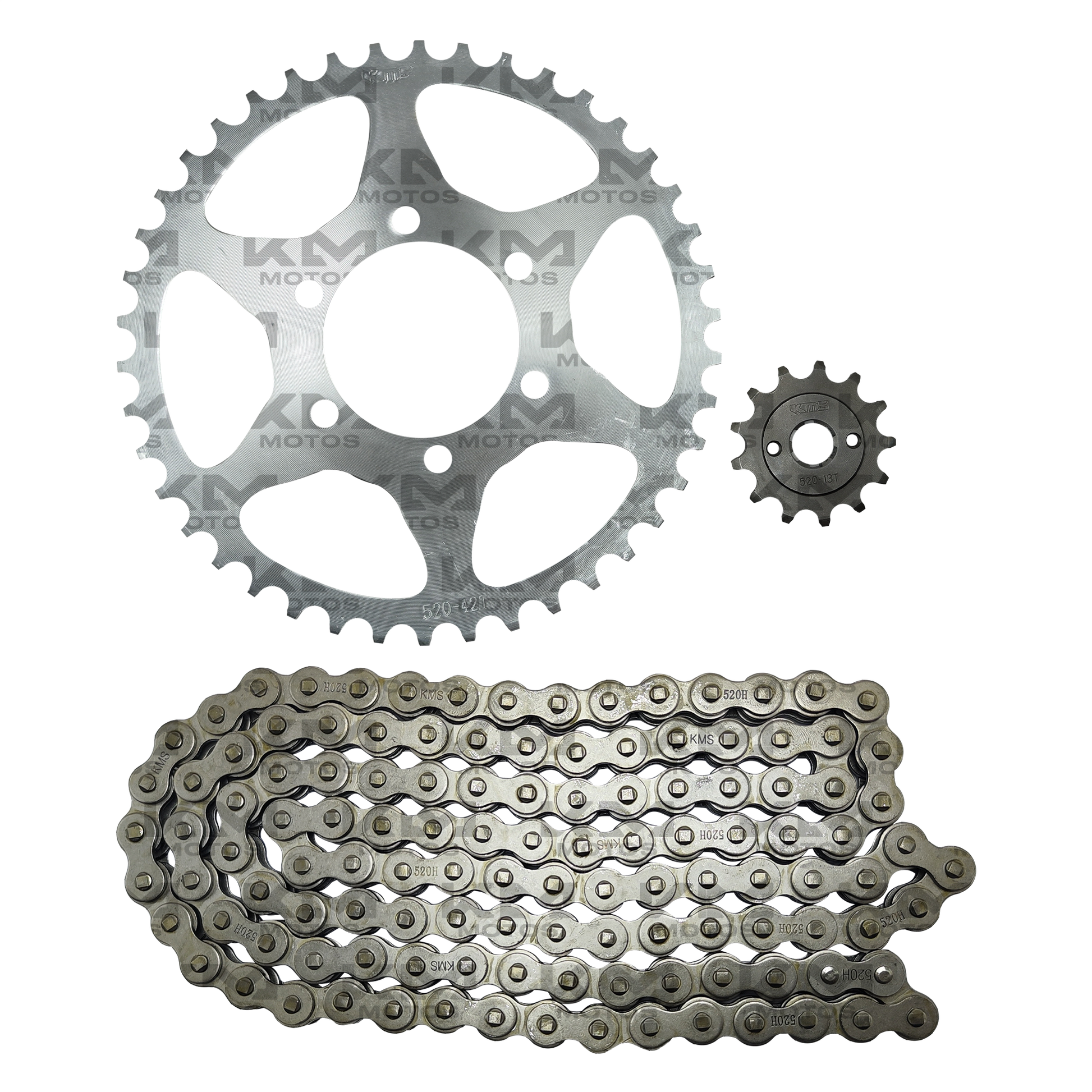 KIT DE TRACCION 42T/13T 520H GSR4/250Z GRAFITO/CR5PRO KMS