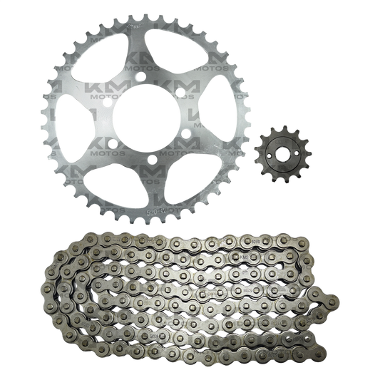 KIT DE TRACCION 42T/13T 520H GSR4/250Z GRAFITO/CR5PRO KMS